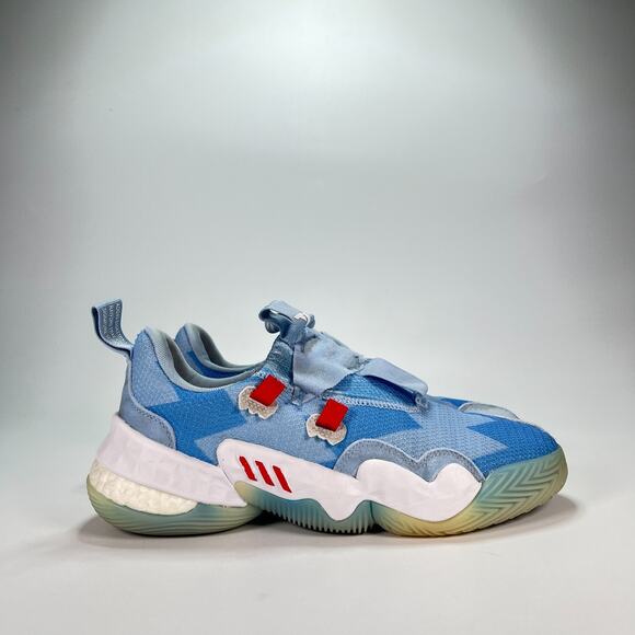 Adidas Trae Young 1 Blue Athletic Sneakers Basketball Shoes H68997 Mens Size 8.5 main image 7